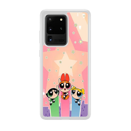 Powerpuff Girls Jump Into Universe Samsung Galaxy S20 Ultra Case-Oxvistore