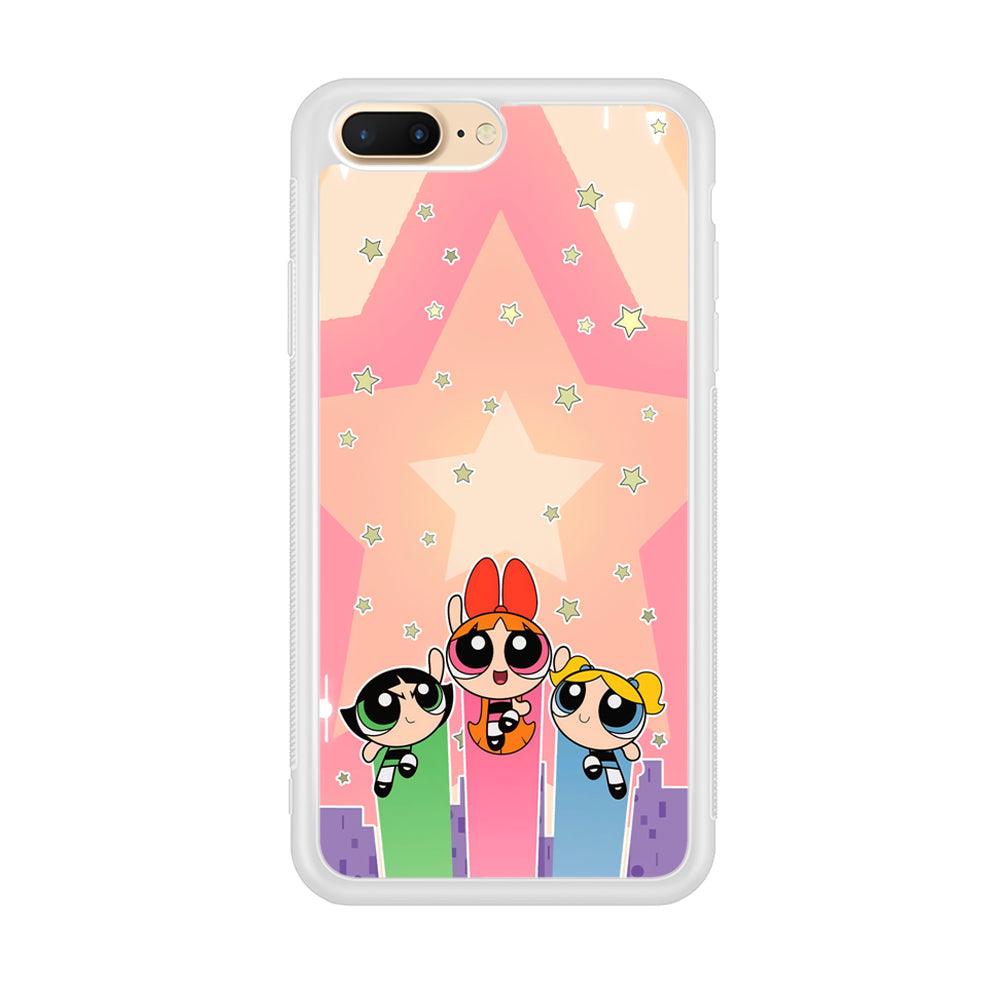 Powerpuff Girls Jump Into Universe iPhone 8 Plus Case-Oxvistore