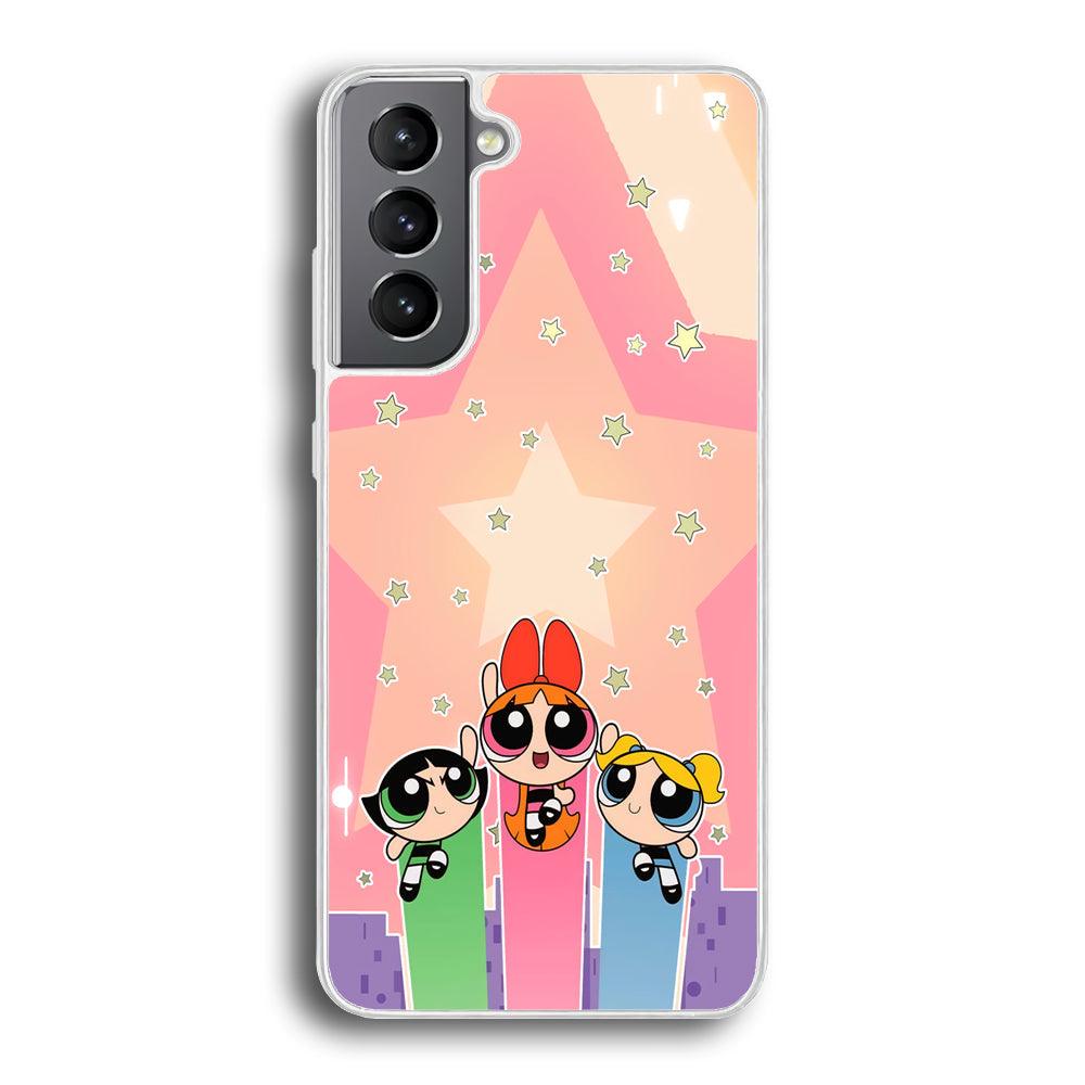 Powerpuff Girls Jump Into Universe Samsung Galaxy S21 Case-Oxvistore