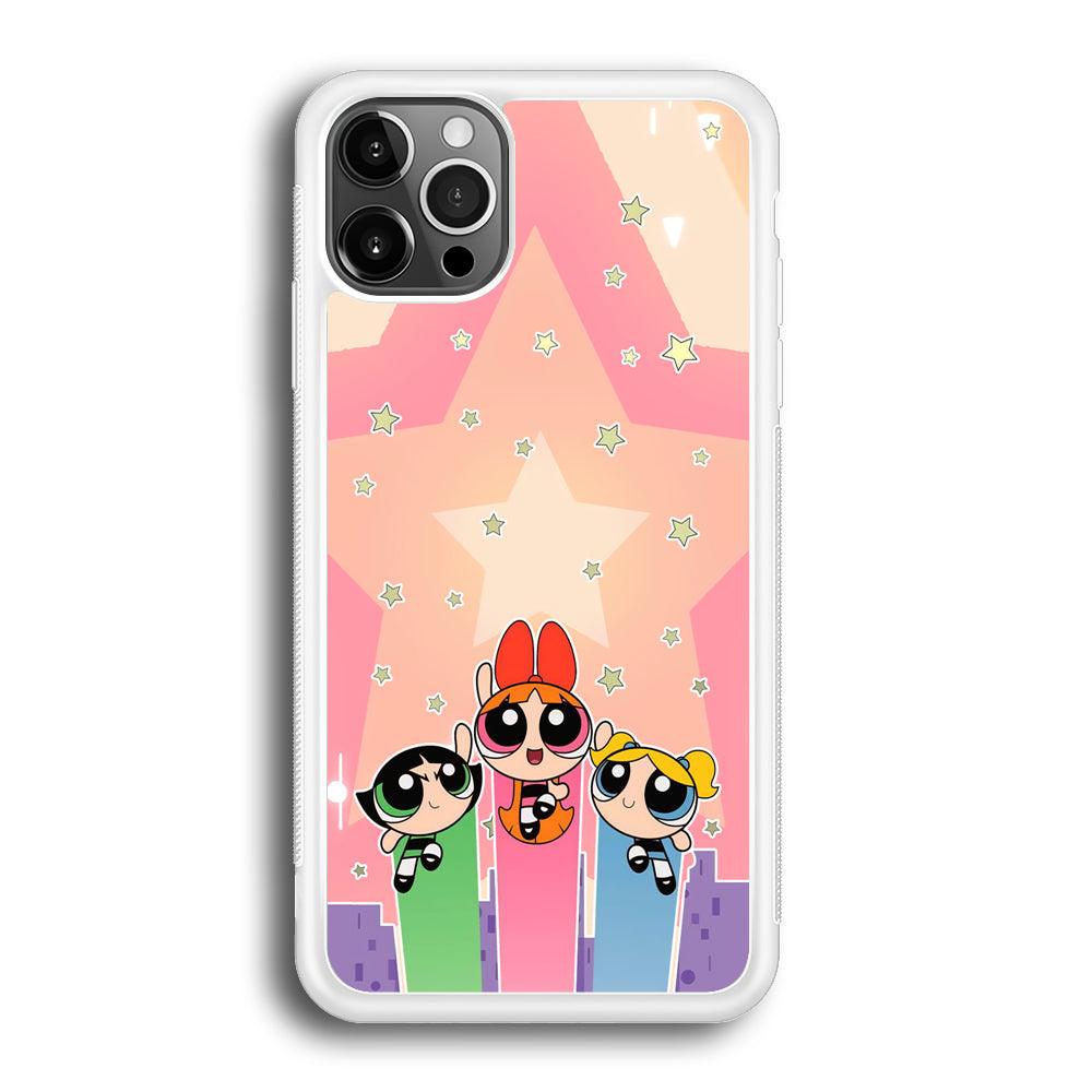 Powerpuff Girls Jump Into Universe iPhone 12 Pro Case-Oxvistore