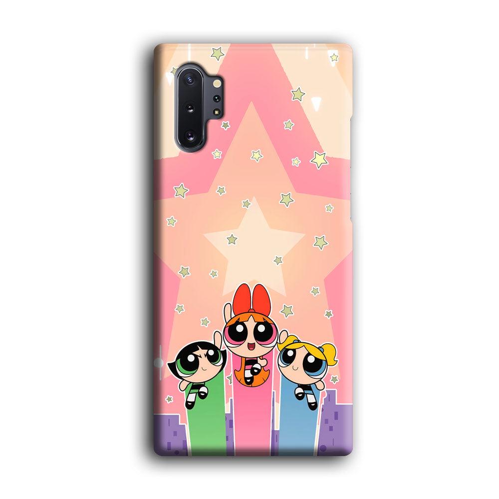 Powerpuff Girls Jump Into Universe Samsung Galaxy Note 10 Plus Case-Oxvistore