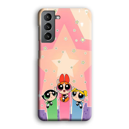 Powerpuff Girls Jump Into Universe Samsung Galaxy S21 Case-Oxvistore