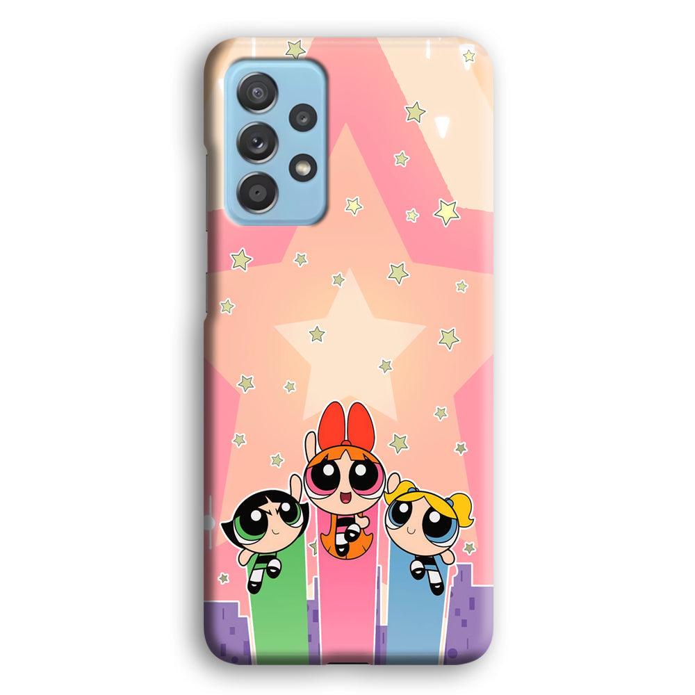 Powerpuff Girls Jump Into Universe Samsung Galaxy A52 Case-Oxvistore