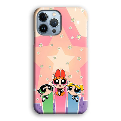 Powerpuff Girls Jump Into Universe iPhone 14 Pro Case-Oxvistore