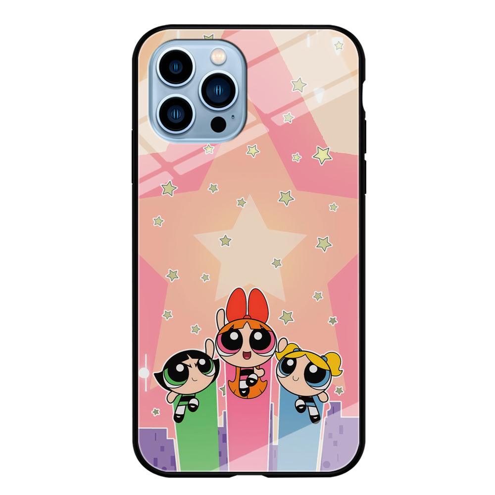 Powerpuff Girls Jump Into Universe iPhone 15 Pro Max Case-Oxvistore