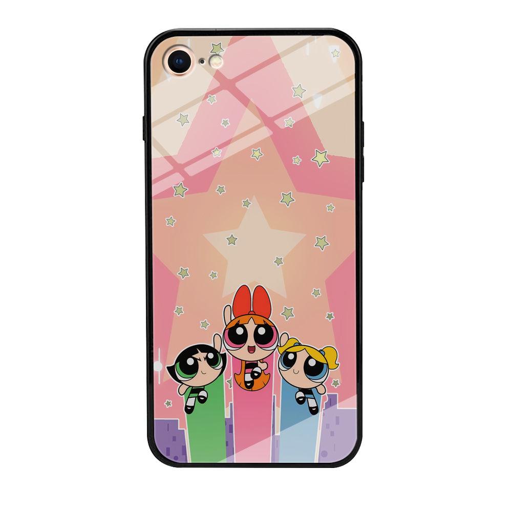 Powerpuff Girls Jump Into Universe iPhone 8 Case-Oxvistore