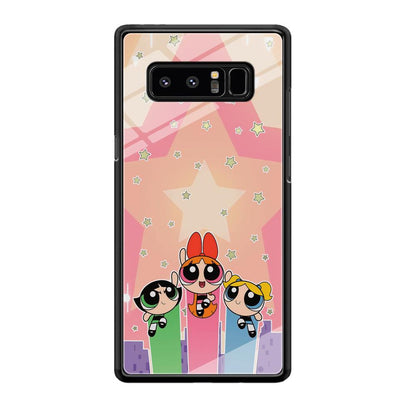 Powerpuff Girls Jump Into Universe Samsung Galaxy Note 8 Case-Oxvistore