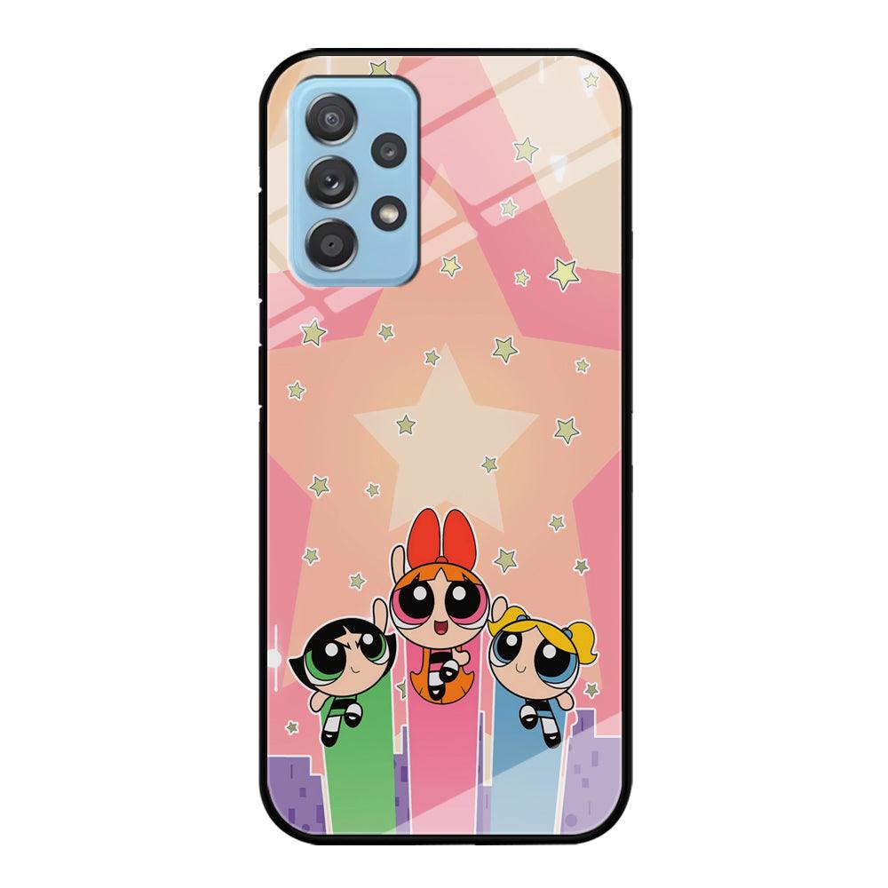 Powerpuff Girls Jump Into Universe Samsung Galaxy A52 Case-Oxvistore