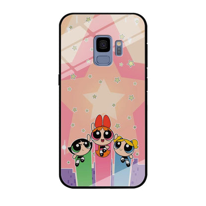 Powerpuff Girls Jump Into Universe Samsung Galaxy S9 Case-Oxvistore