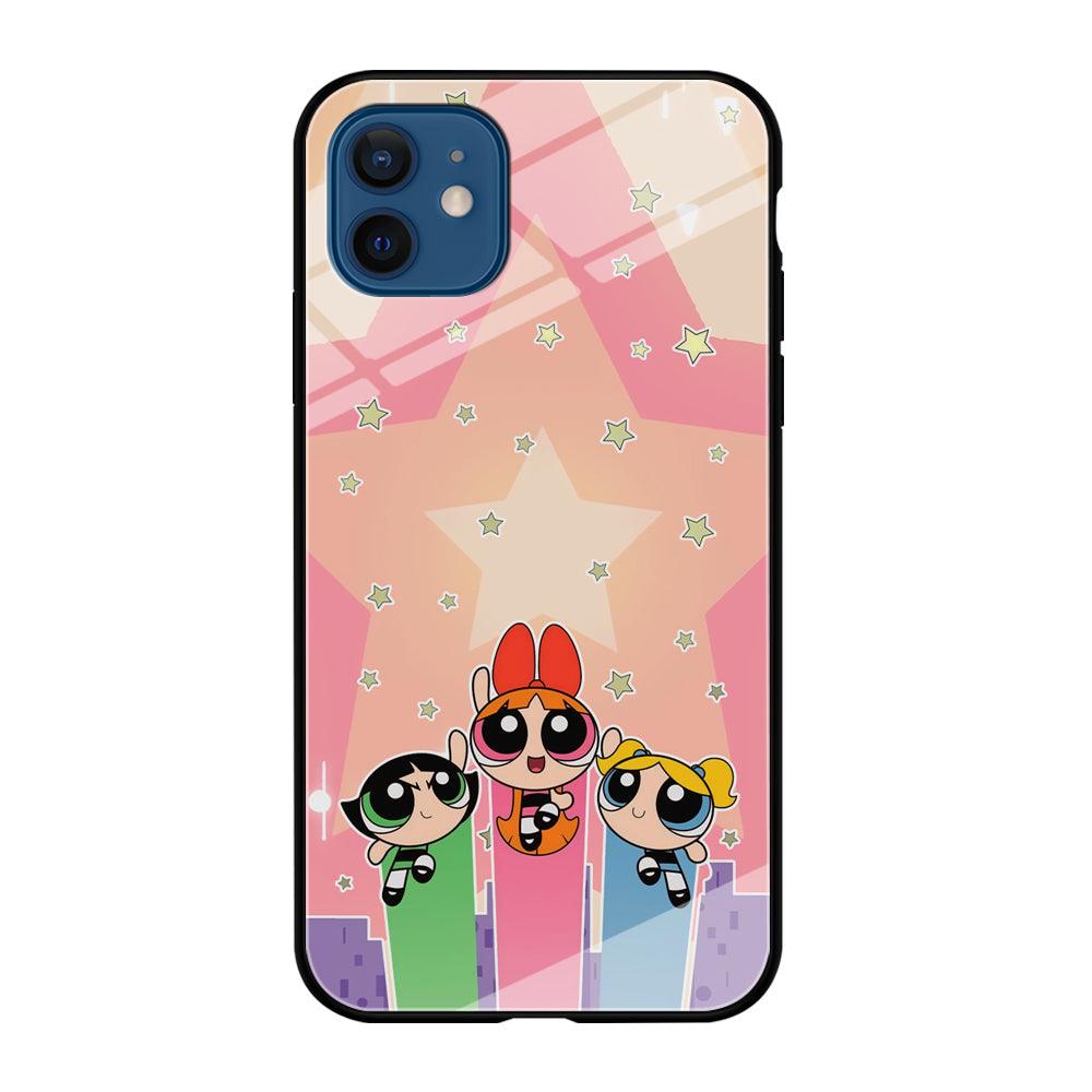 Powerpuff Girls Jump Into Universe iPhone 12 Case-Oxvistore