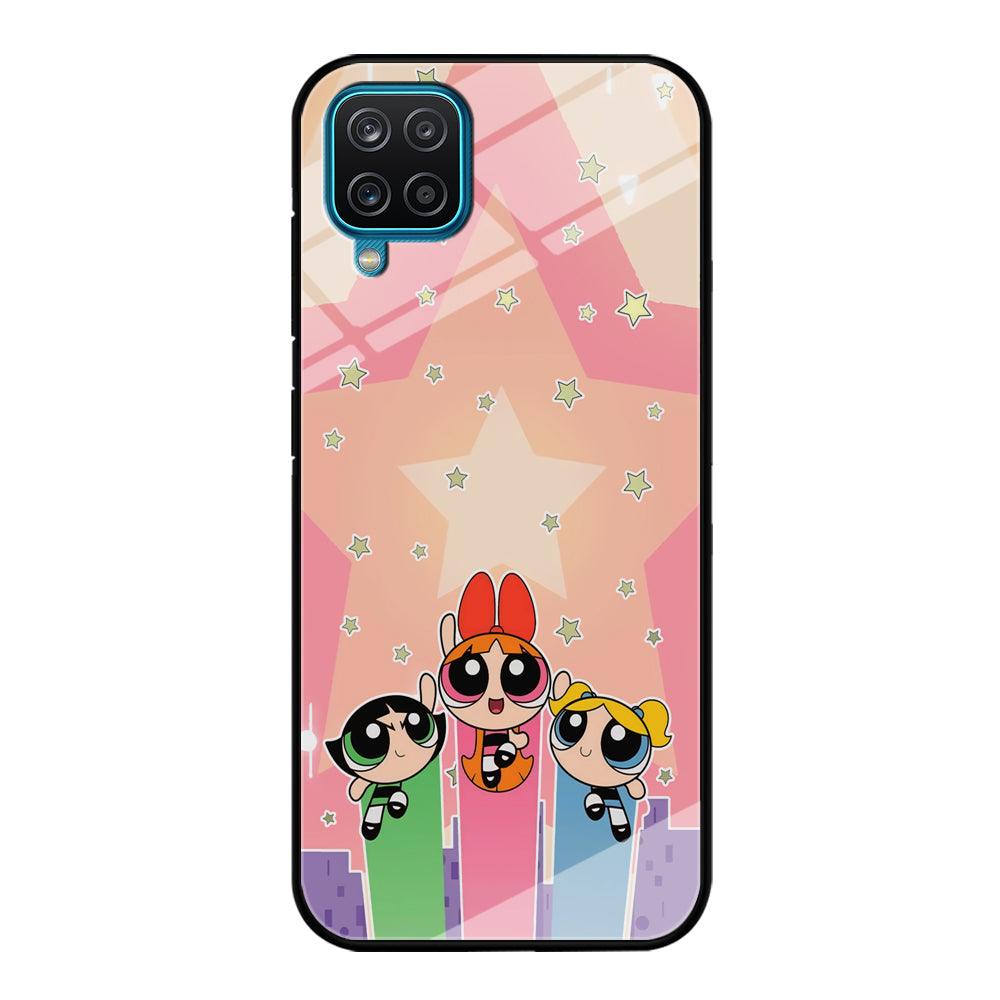 Powerpuff Girls Jump Into Universe Samsung Galaxy A12 Case-Oxvistore