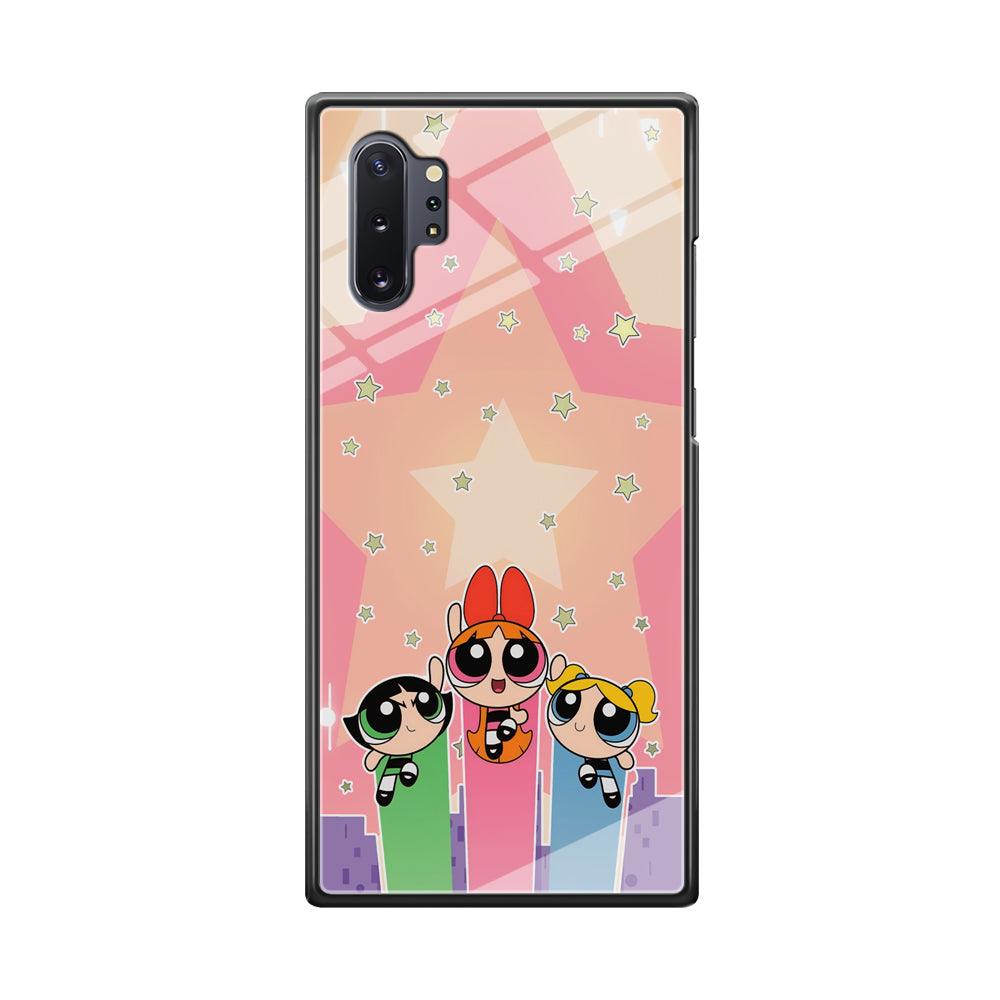 Powerpuff Girls Jump Into Universe Samsung Galaxy Note 10 Plus Case-Oxvistore