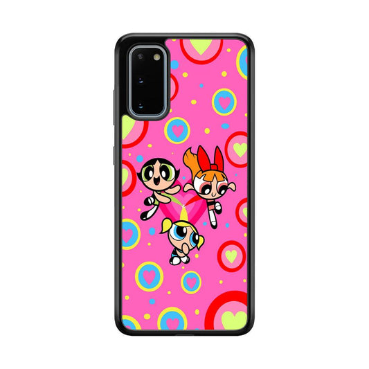 Powerpuff Girls Love Strength Samsung Galaxy S20 Case-Oxvistore