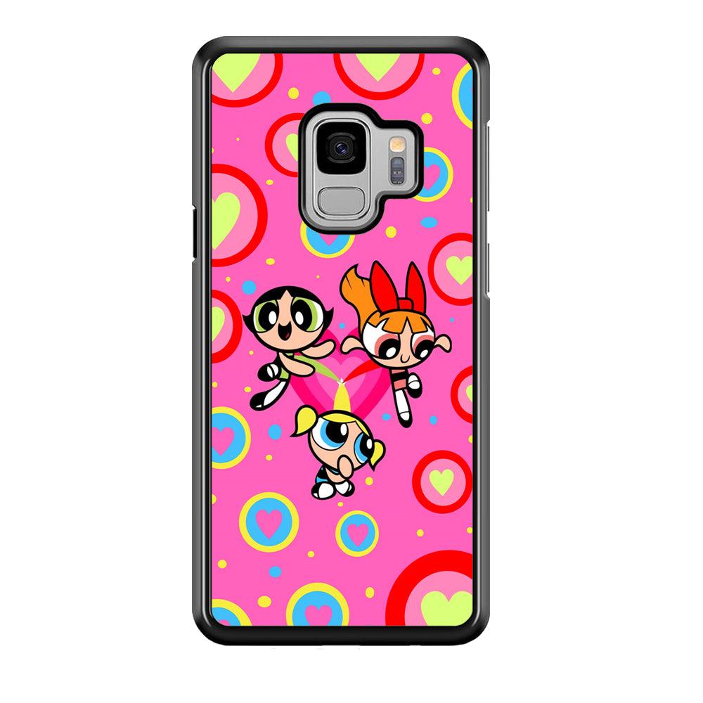 Powerpuff Girls Love Strength Samsung Galaxy S9 Case-Oxvistore