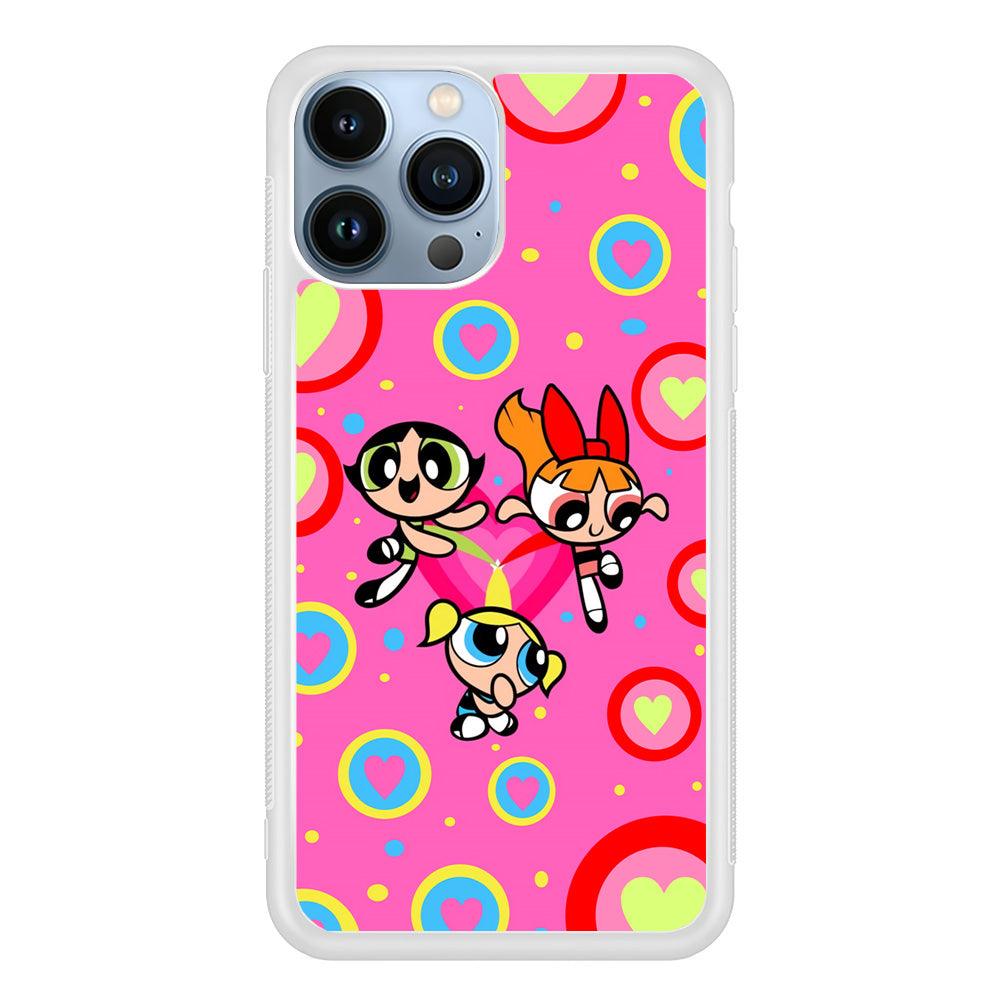 Powerpuff Girls Love Strength iPhone 14 Pro Max Case-Oxvistore