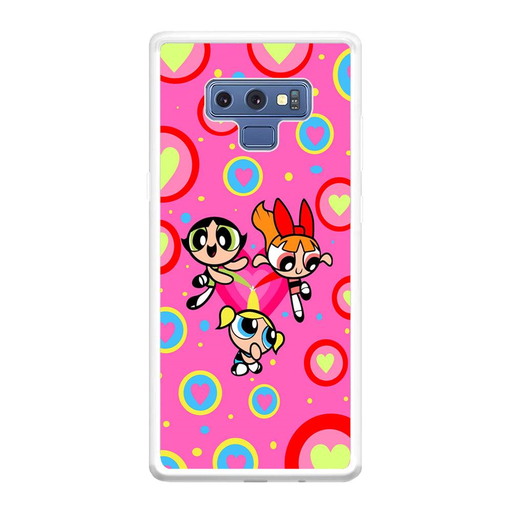 Powerpuff Girls Love Strength Samsung Galaxy Note 9 Case-Oxvistore