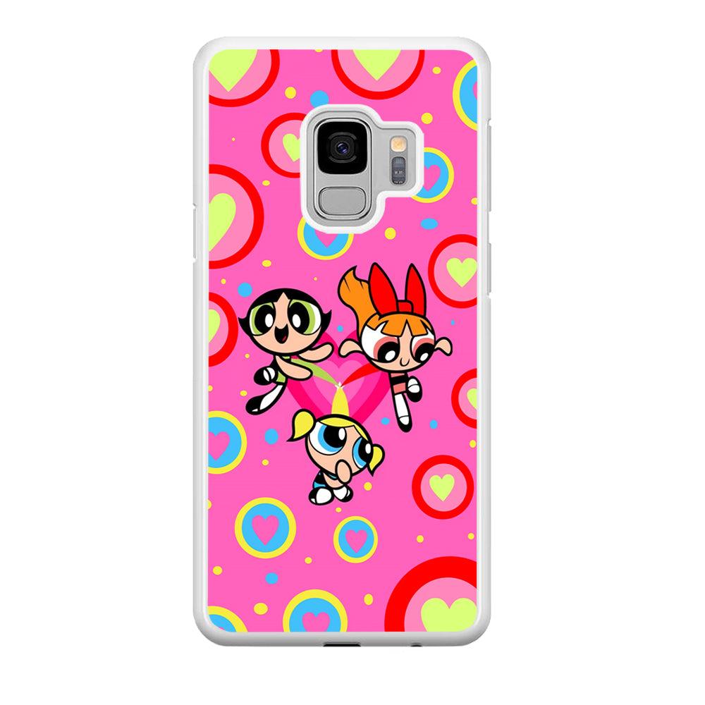 Powerpuff Girls Love Strength Samsung Galaxy S9 Case-Oxvistore