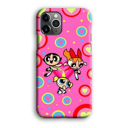 Powerpuff Girls Love Strength iPhone 12 Pro Case-Oxvistore