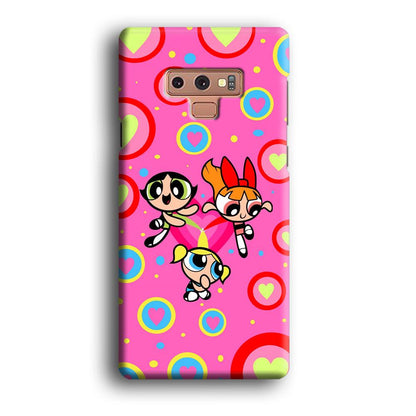 Powerpuff Girls Love Strength Samsung Galaxy Note 9 Case-Oxvistore