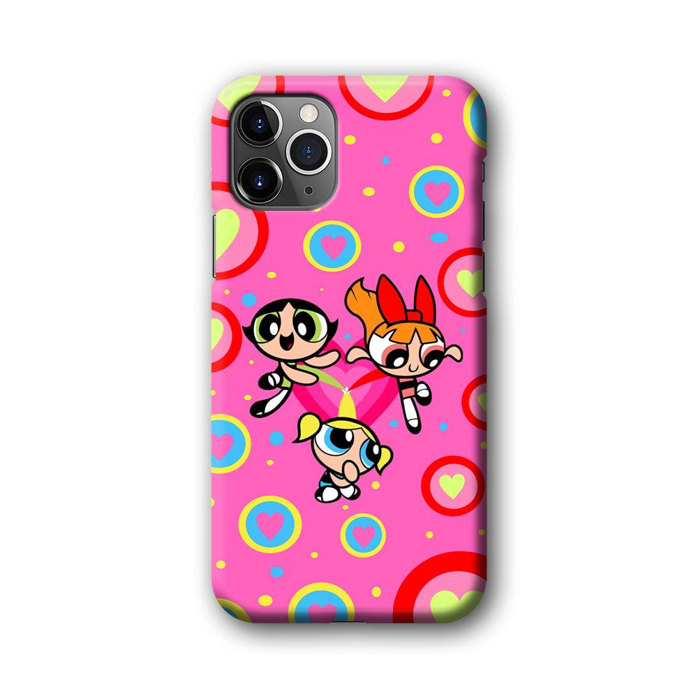 Powerpuff Girls Love Strength iPhone 11 Pro Case-Oxvistore