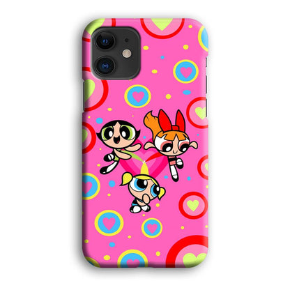 Powerpuff Girls Love Strength iPhone 12 Case-Oxvistore