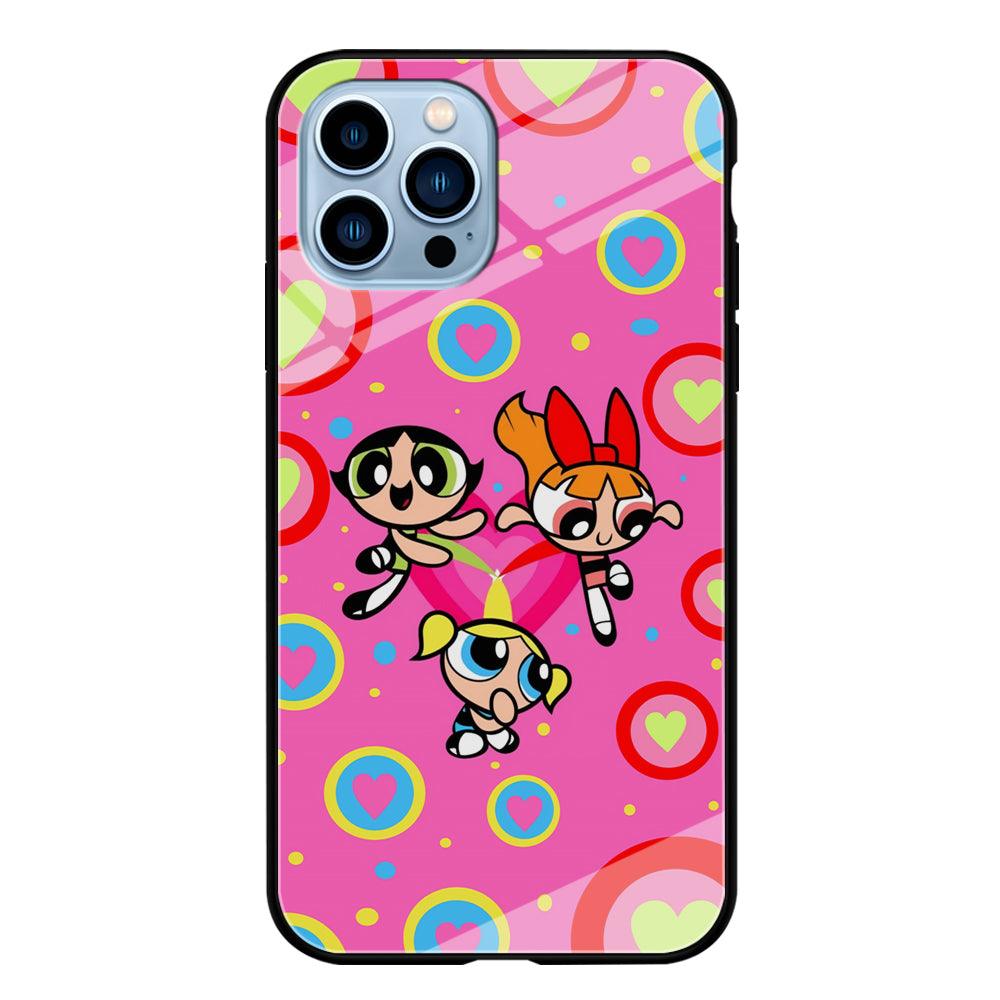 Powerpuff Girls Love Strength iPhone 15 Pro Max Case-Oxvistore