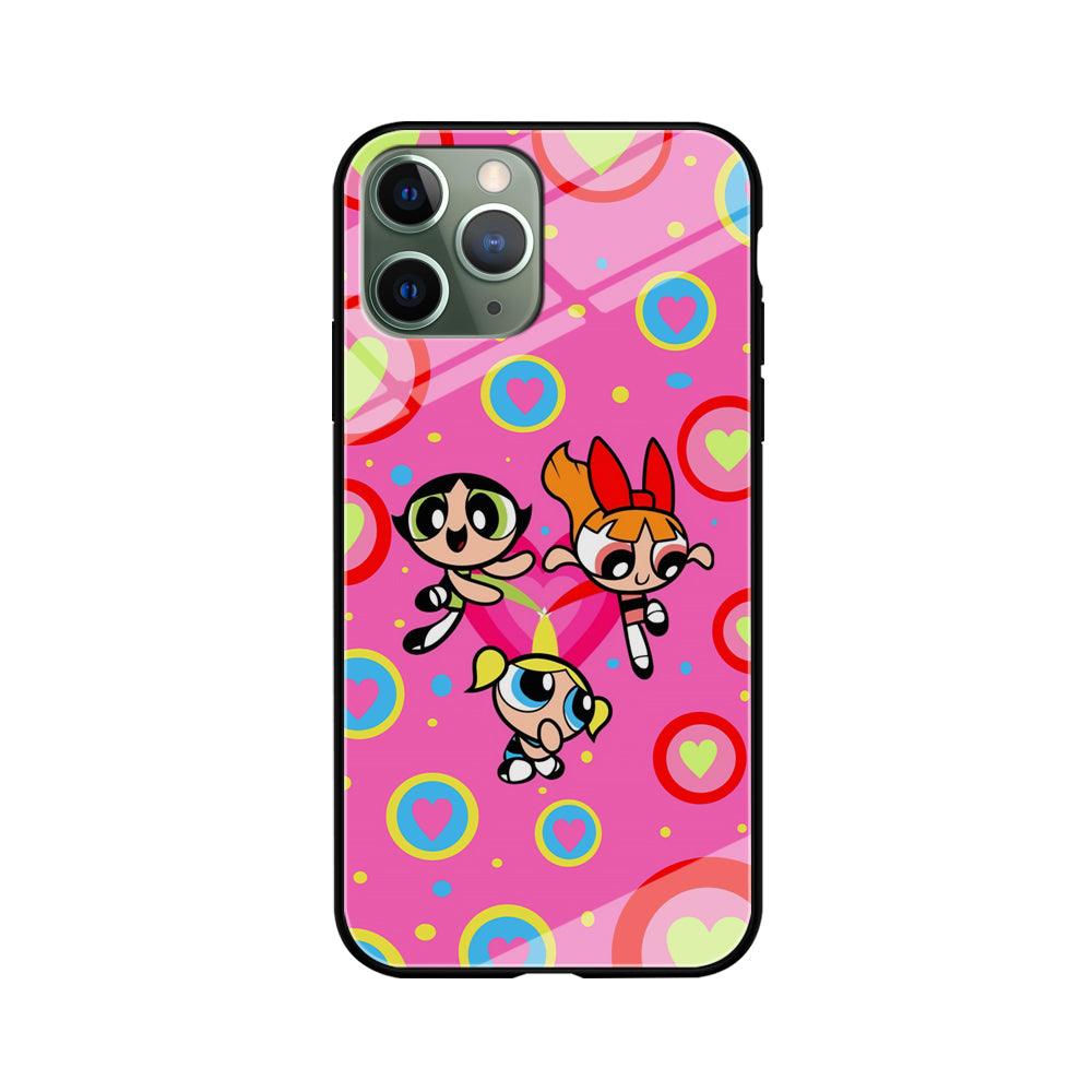 Powerpuff Girls Love Strength iPhone 11 Pro Case-Oxvistore