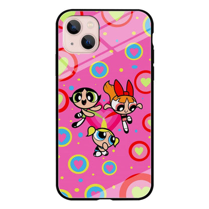 Powerpuff Girls Love Strength iPhone 15 Plus Case-Oxvistore