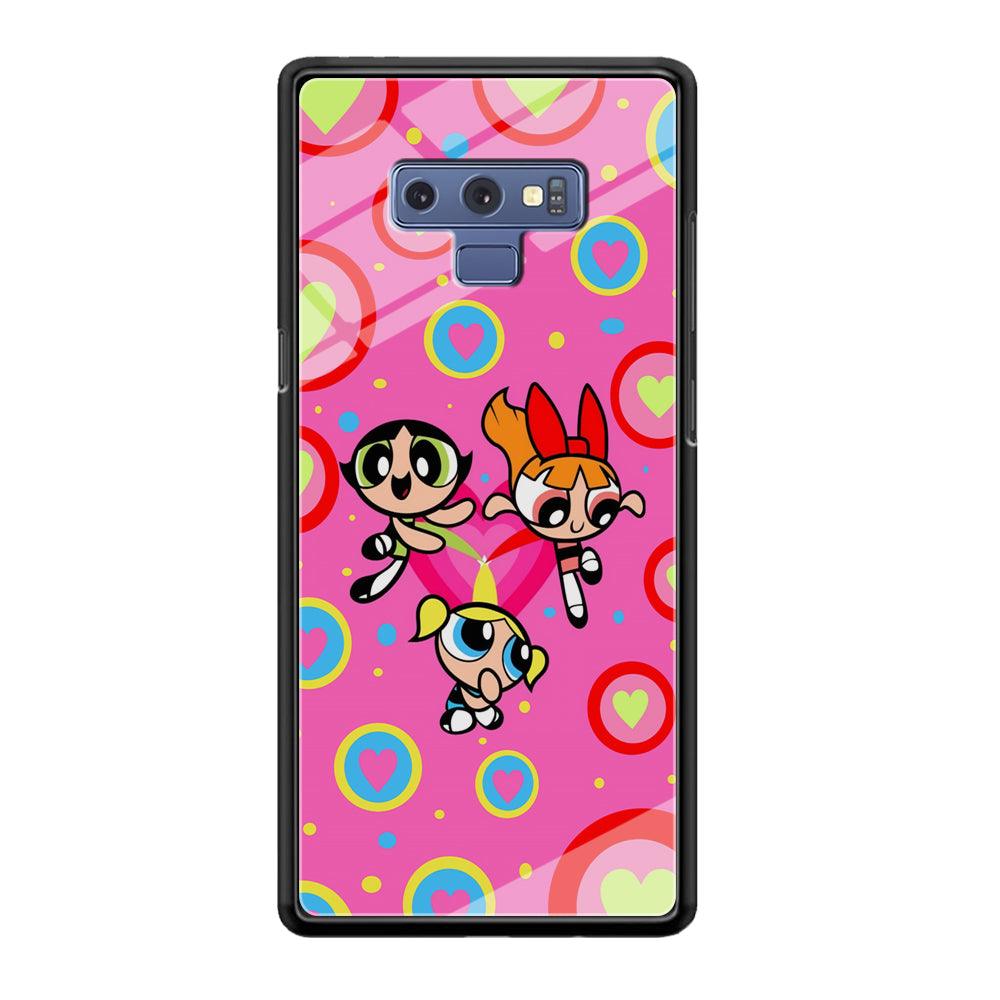 Powerpuff Girls Love Strength Samsung Galaxy Note 9 Case-Oxvistore