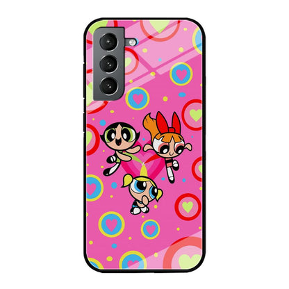 Powerpuff Girls Love Strength Samsung Galaxy S21 Case-Oxvistore