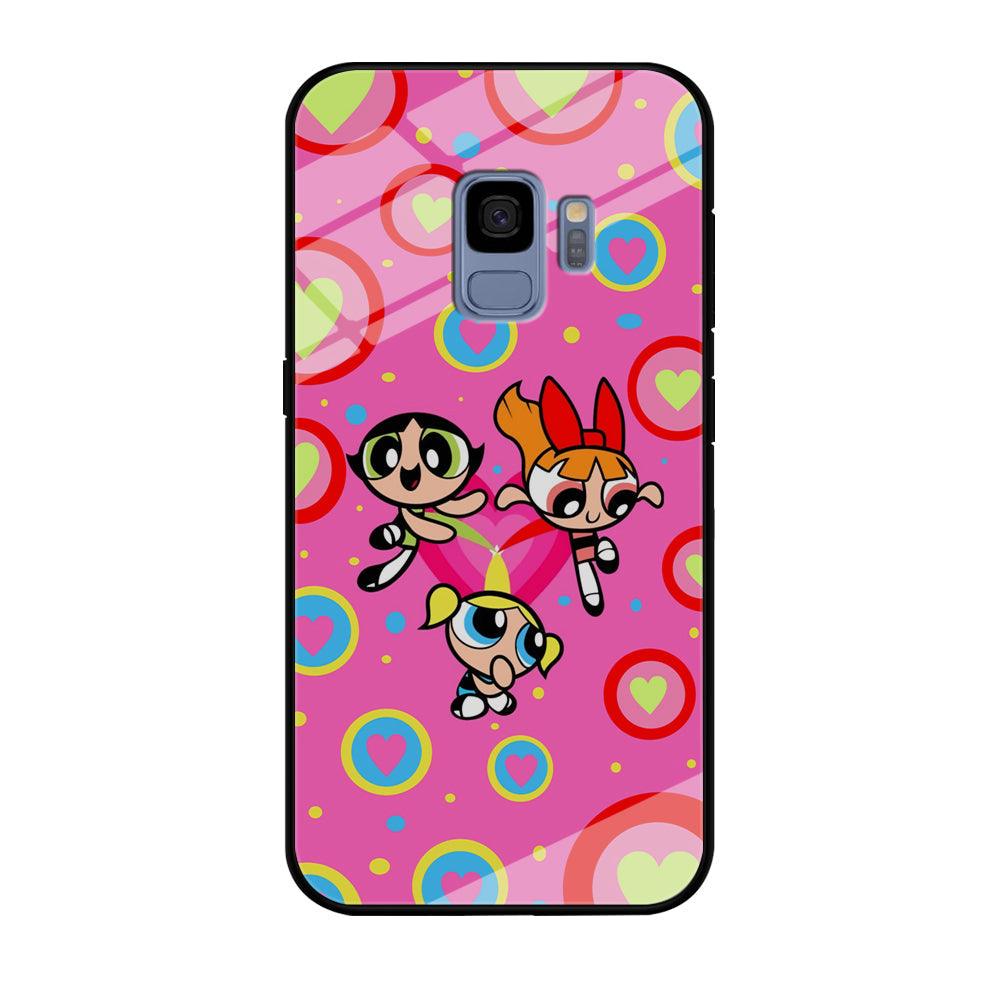 Powerpuff Girls Love Strength Samsung Galaxy S9 Case-Oxvistore