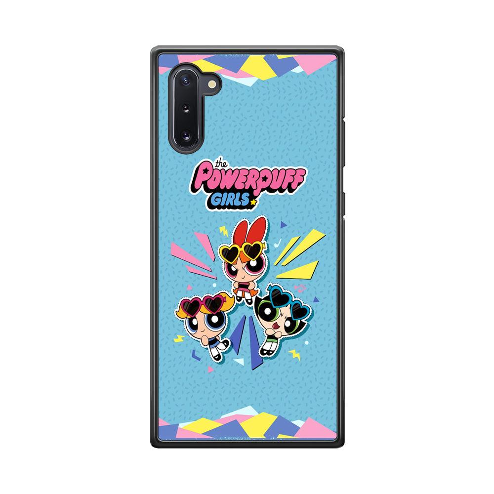Powerpuff Girls The Protector Samsung Galaxy Note 10 Case-Rubber Black (2D Case)-Oxvistore