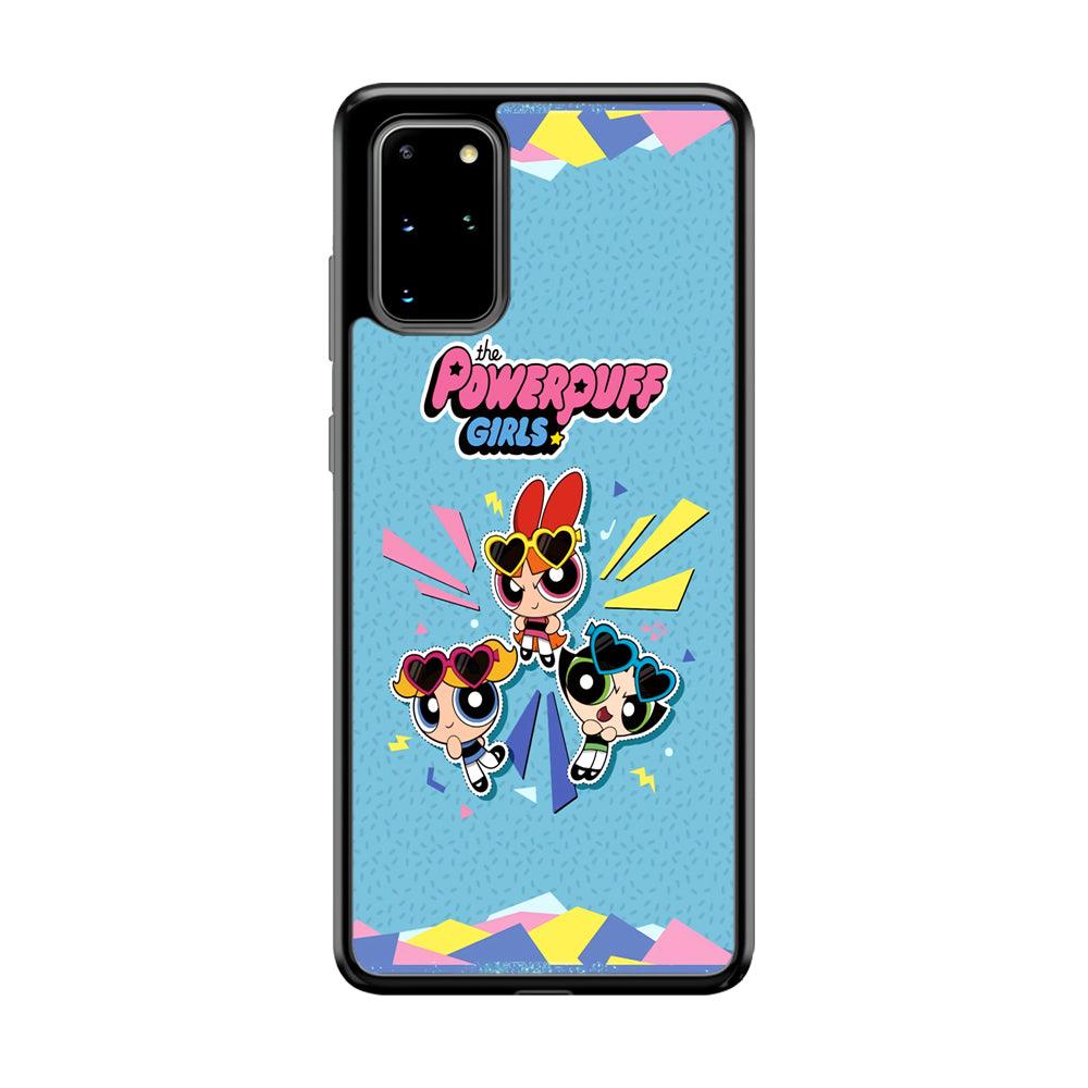 Powerpuff Girls The Protector Samsung Galaxy S20 Plus Case-Rubber Black (2D Case)-Oxvistore