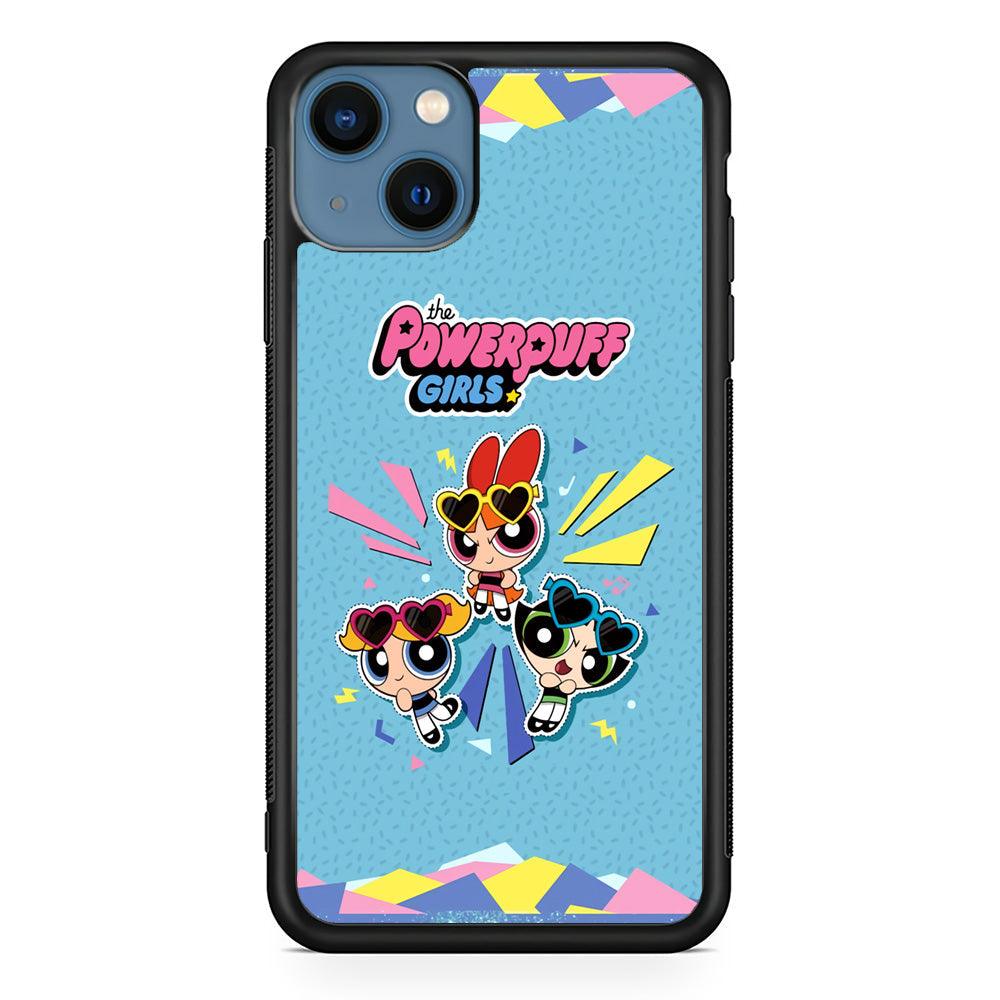 Powerpuff Girls The Protector iPhone 15 Case-Rubber Black (2D Case)-Oxvistore
