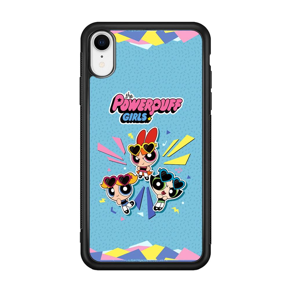 Powerpuff Girls The Protector iPhone XR Case-Rubber Black (2D Case)-Oxvistore