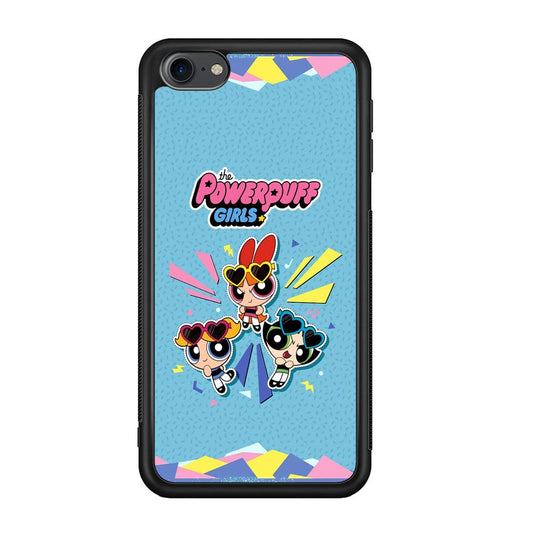 Powerpuff Girls The Protector iPod Touch 6 Case-Rubber Black (2D Case)-Oxvistore