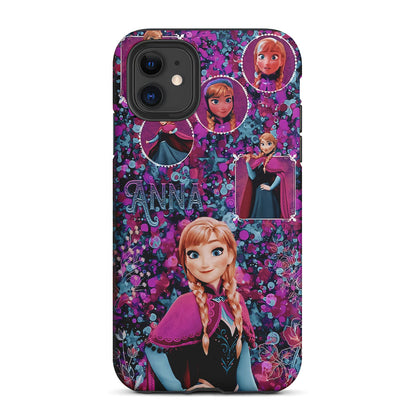 Princess Anna Frozen Art 2 in 1 Tough Phone Case