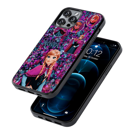 Princess Anna Frozen Art 2D Rubber Phone Case