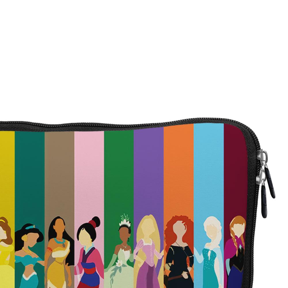 Princess Colorful Art Collection Laptop Sleeve Protective Cover-Oxvistore