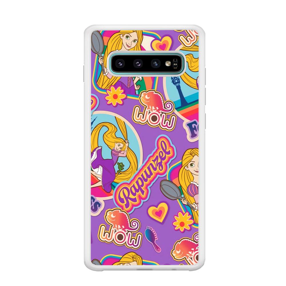 Princess Rapunzel Daily Activity Samsung Galaxy S10 Case-Oxvistore