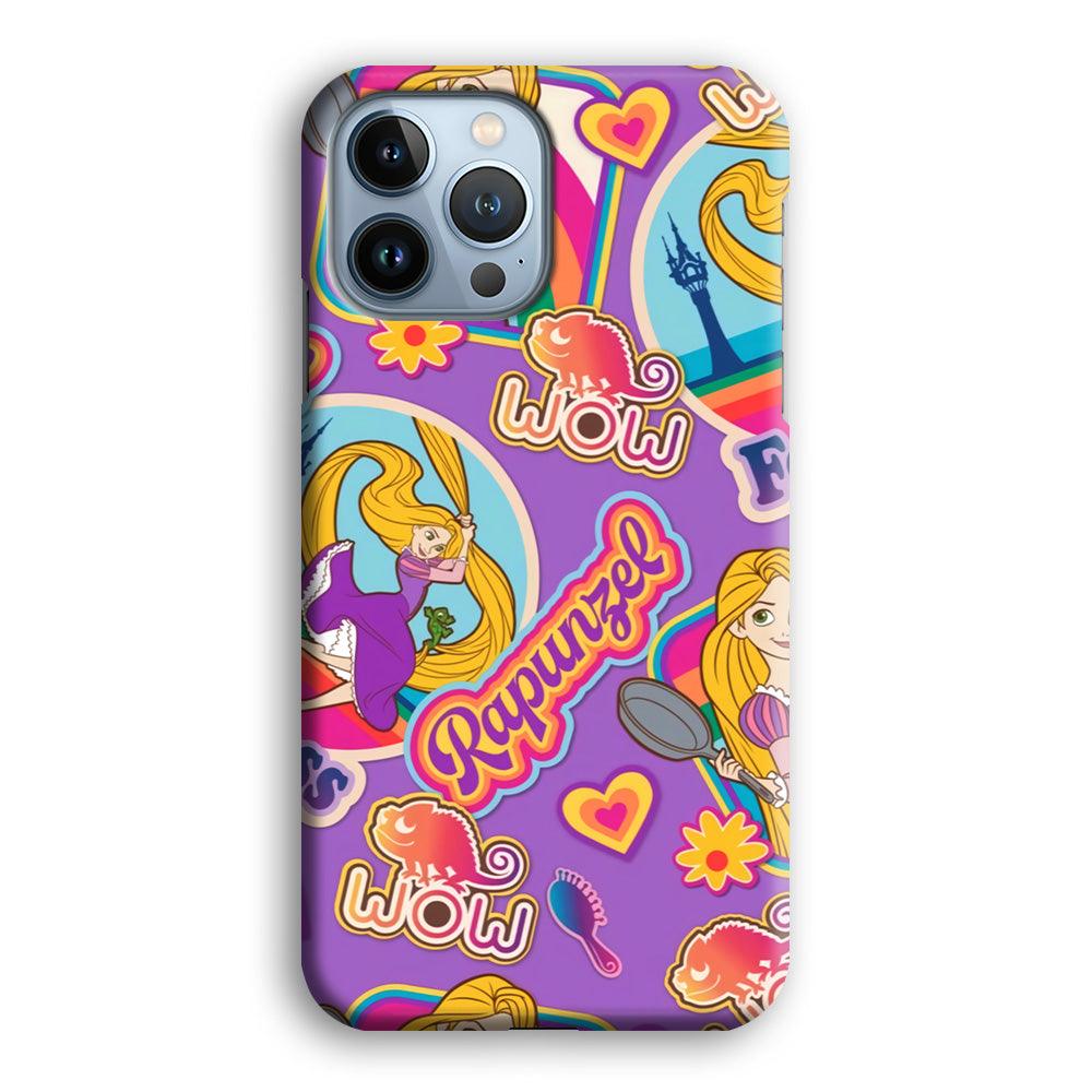 Princess Rapunzel Daily Activity iPhone 15 Pro Case-Oxvistore