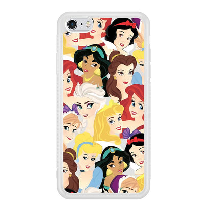 Princess of Disney Collage Beauty Face iPhone 6 | 6s Case-Oxvistore