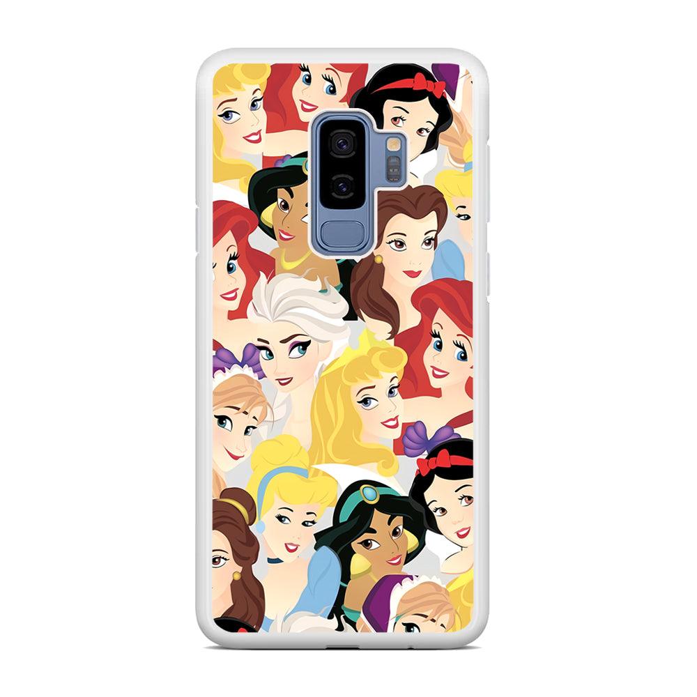 Princess of Disney Collage Beauty Face Samsung Galaxy S9 Plus Case-Oxvistore