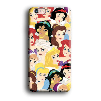 Princess of Disney Collage Beauty Face iPhone 6 Plus | 6s Plus Case-Oxvistore