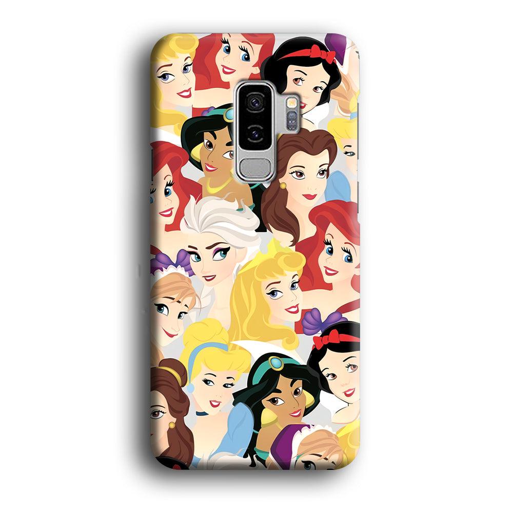 Princess of Disney Collage Beauty Face Samsung Galaxy S9 Plus Case-Oxvistore