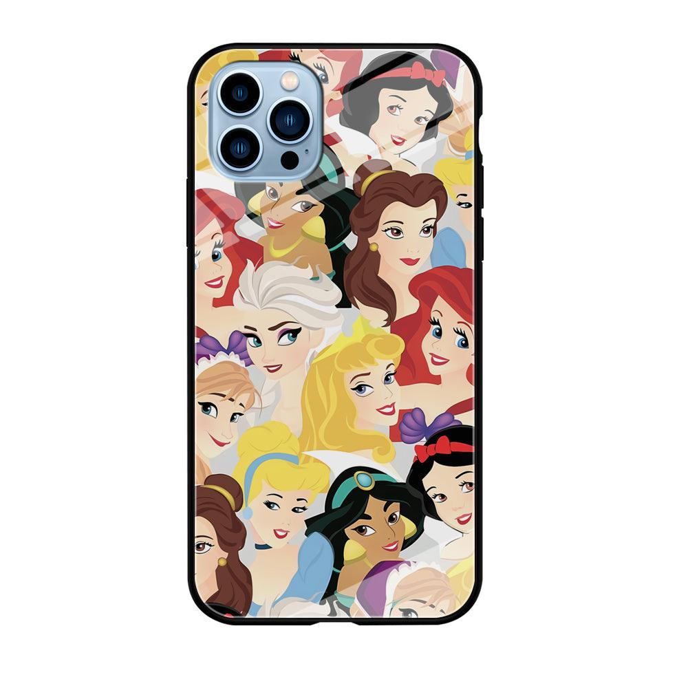 Princess of Disney Collage Beauty Face iPhone 12 Pro Max Case-Oxvistore