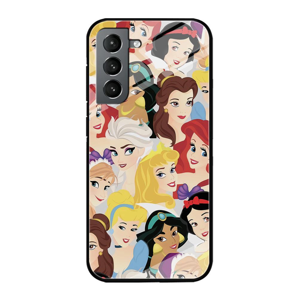 Princess of Disney Collage Beauty Face Samsung Galaxy S21 Case-Oxvistore