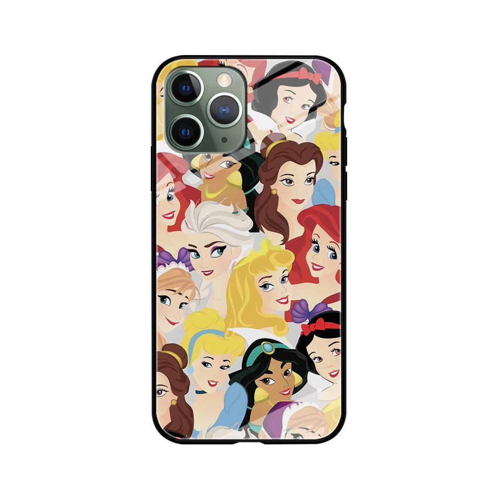 Princess of Disney Collage Beauty Face iPhone 11 Pro Case-Oxvistore