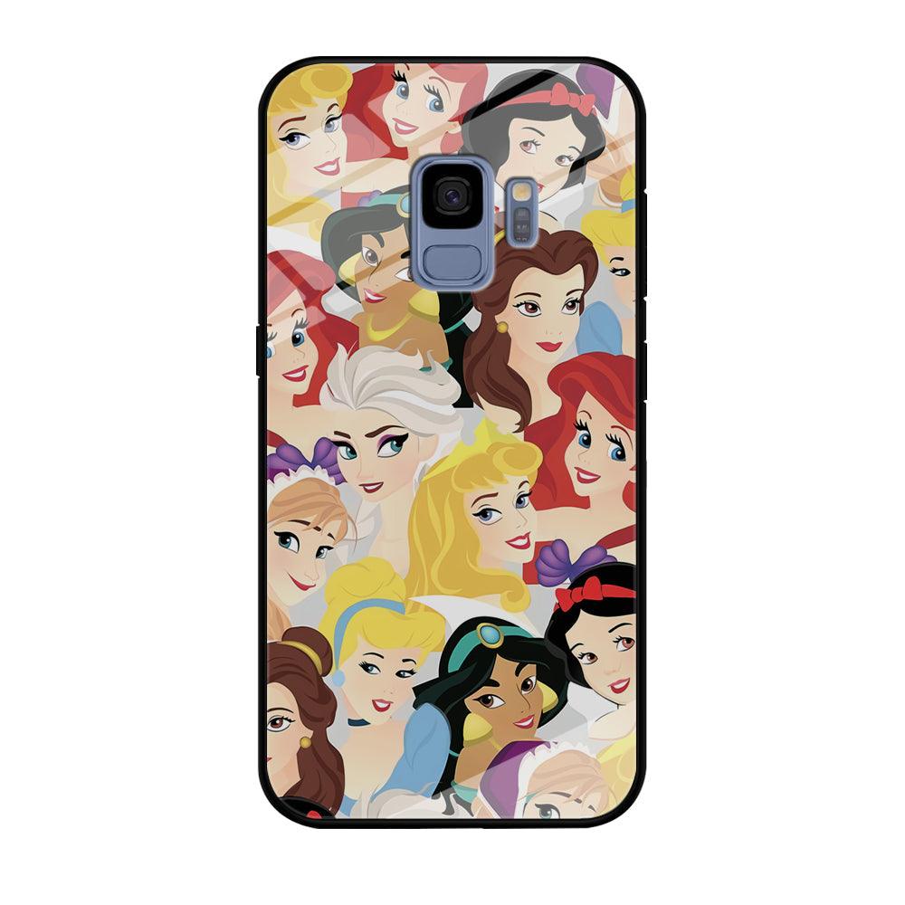 Princess of Disney Collage Beauty Face Samsung Galaxy S9 Case-Oxvistore