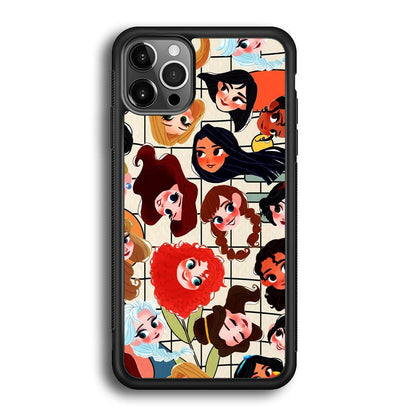 Princess of Disney Sweet Smile iPhone 12 Pro Case-Oxvistore